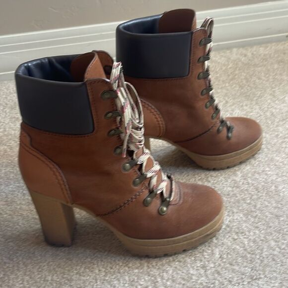 See By Chloe heeled hiking style boots 38 - Picture 2 of 5